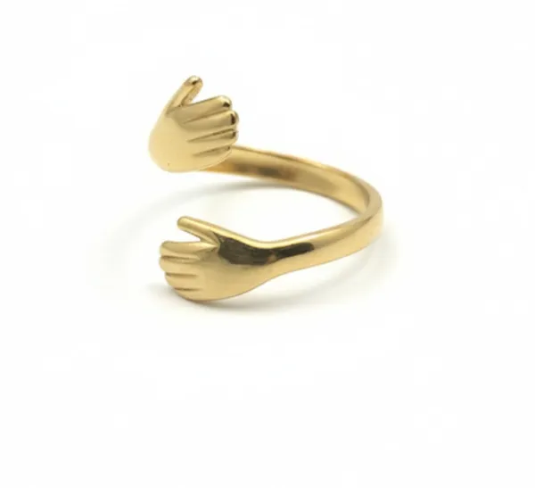 Gold_Forever_Embrace_Hug_Ring_For_Women